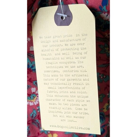 NWT BOG Collective Sundress Floral Bustier Halter Ruffle Hem Mini  Boho Sz Small - Picture 10 of 12